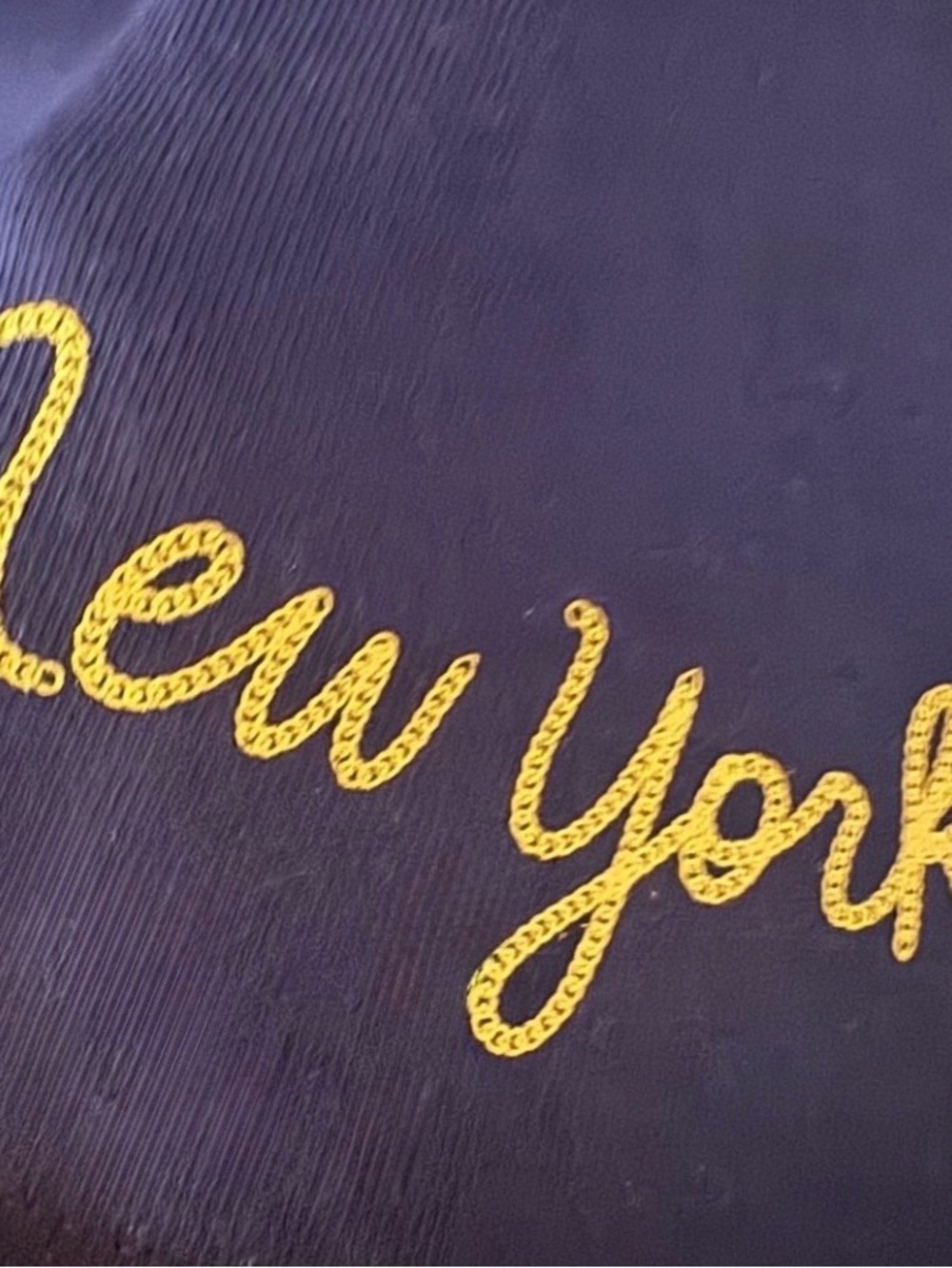 EUC GAP Navy Blue Crewneck- NEW YORK